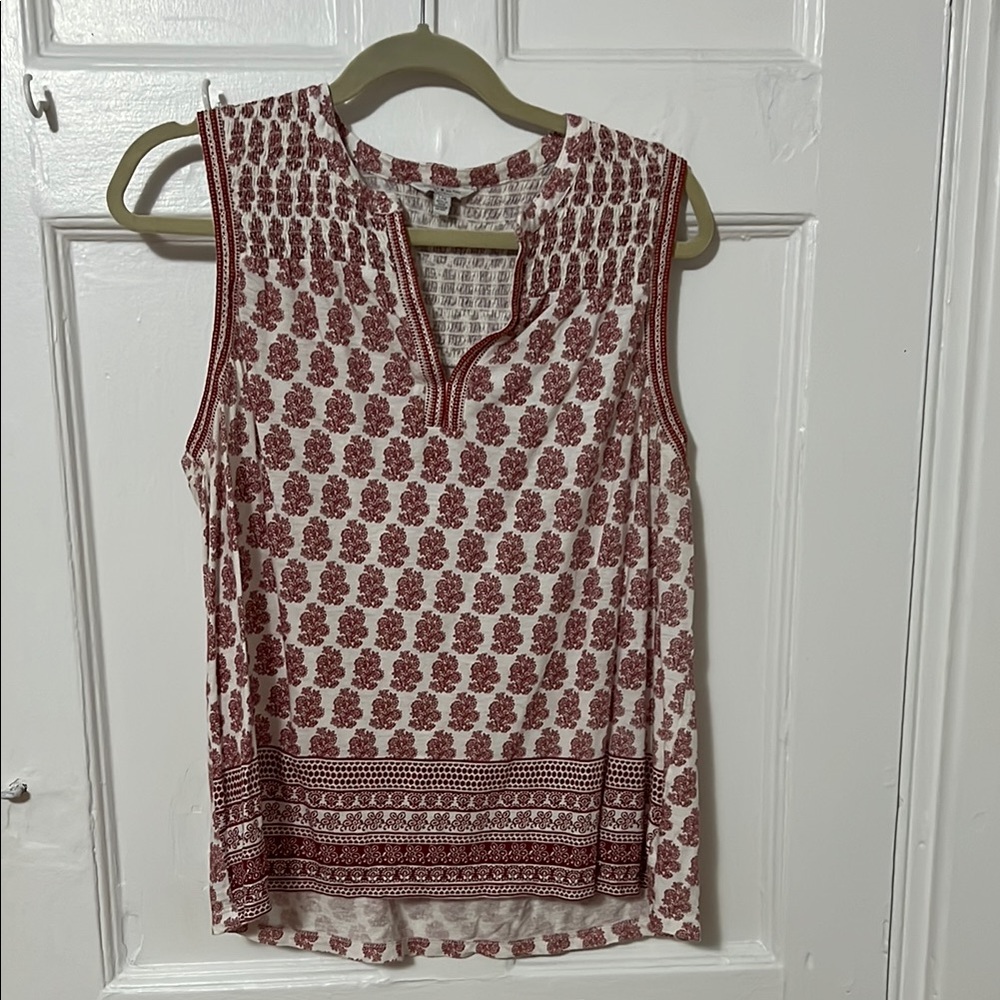 Lucky Brand Red Blouse